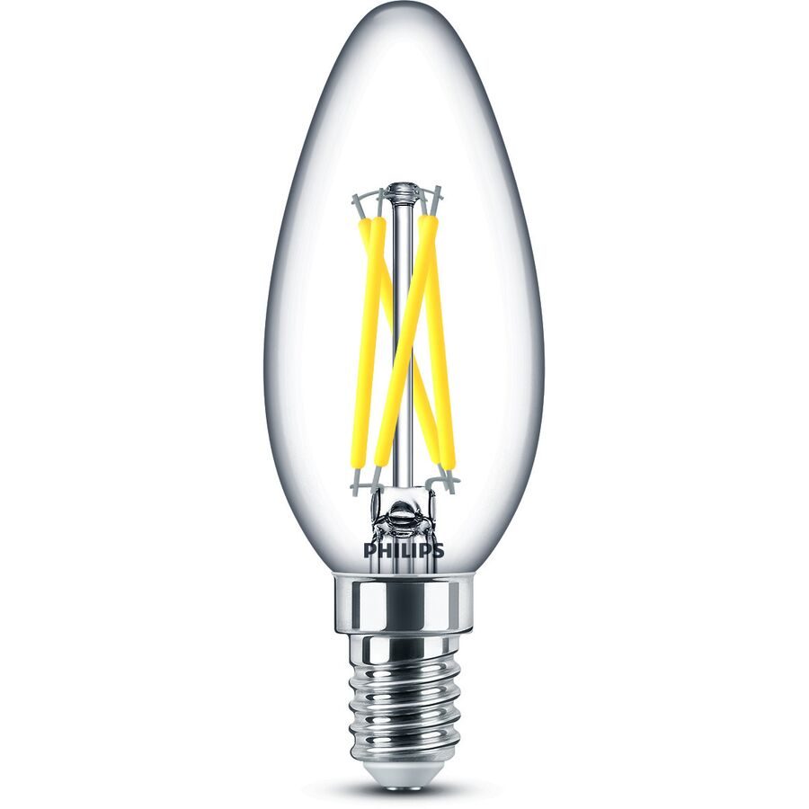 Philips LED 871951432415200 LED EEK D (A - G) E14 Kerzenform 2.5 W = 25 W Warmweiß (Ø x H) 35 mm x 97 mm dimmbar (Dim to