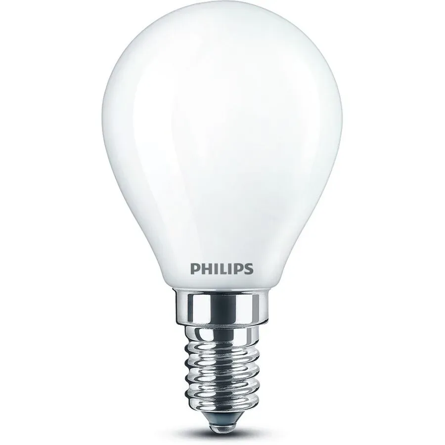 Leuchtmittel Philips Glas E14 T 5 cm 60 W - Farbe: weiss - LED - Lichtfarbe: Kaltes Tageslichtweiss- LED Leuchtmittel