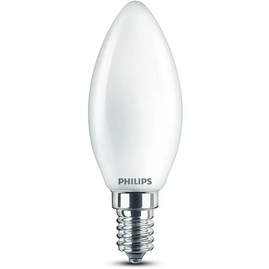 Leuchtmittel Philips Kunststoff E14 T 4 cm 40 W - Farbe: weiss - LED - Lichtfarbe: Kaltes Tageslichtweiss- LED Leuchtmittel
