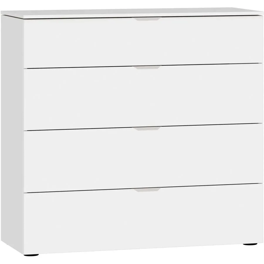 Kommode Arena Beimöbel Weiss Holzwerkstoff 90 cm 43 cm - Kommode