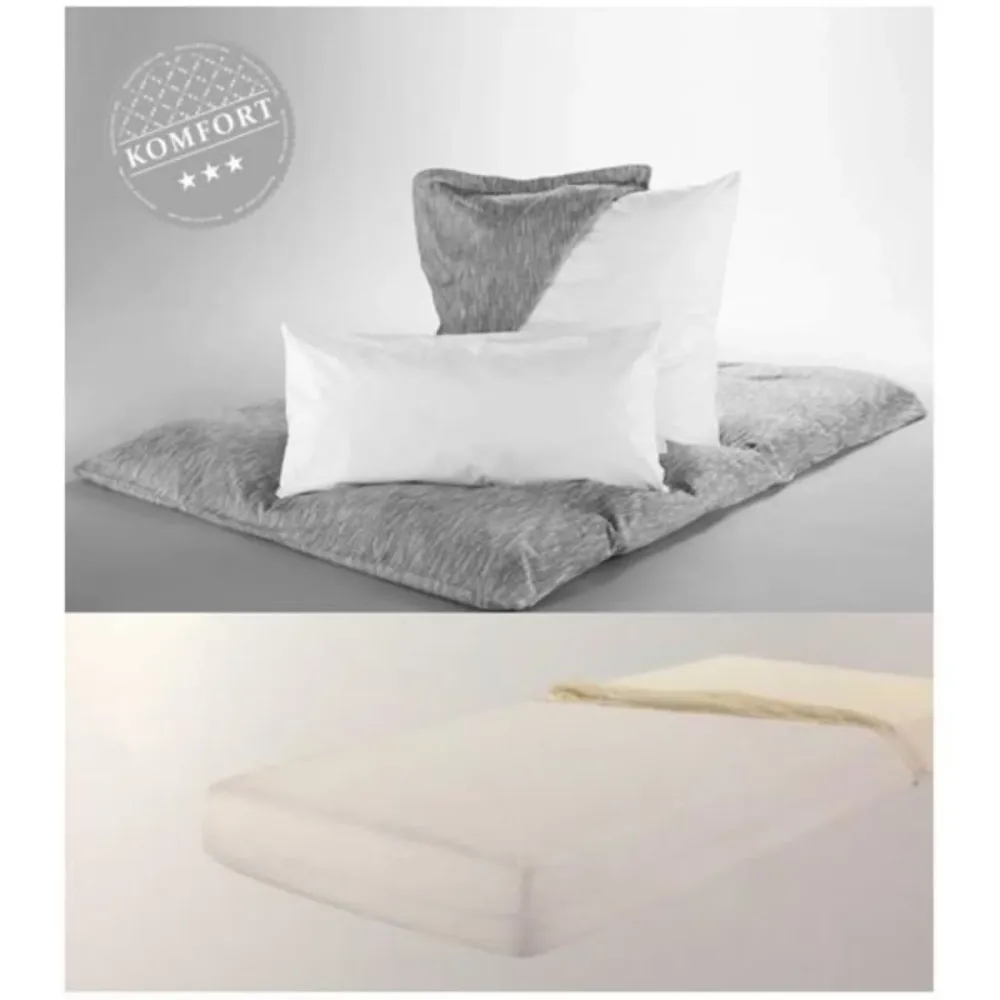 Dormisette Kissenbezug Komfort Weiss Polyester 65 cm 65 cm - Kissenbezug