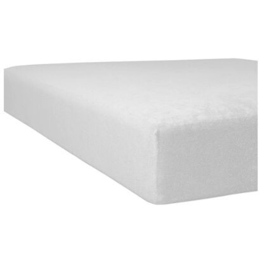 Living Home Fixleintuch Nicky Weiss Baumwolle/Polyester 100 cm 190 cm - Farbe: white - Material: 80% Baumwolle 20% Polyester - Fixleintuch