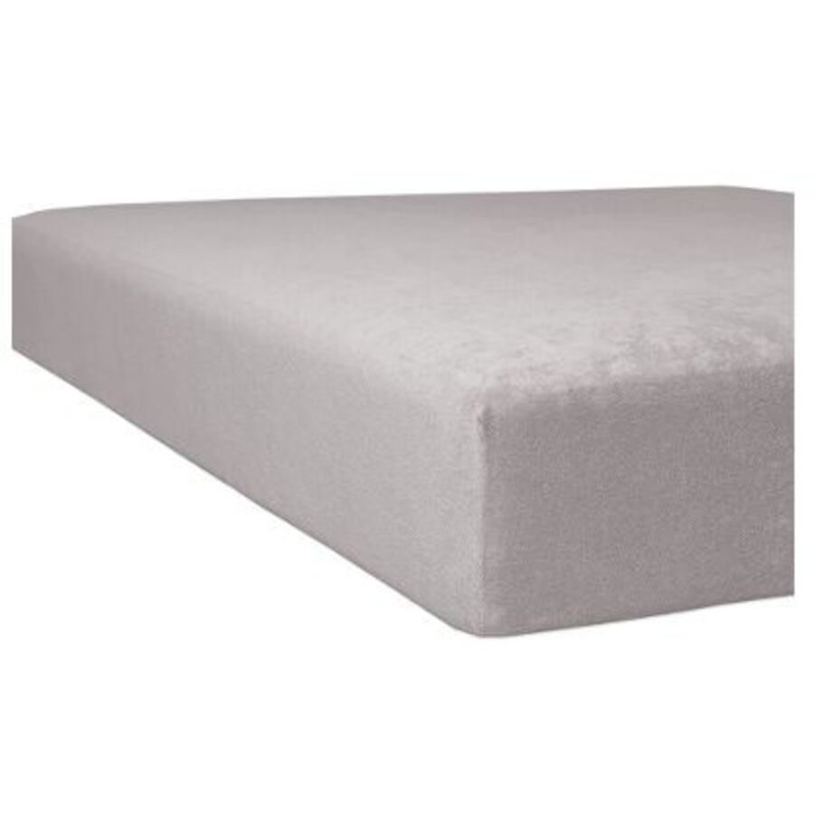 Living Home Fixleintuch Nicky Grau Baumwolle/Polyester 200 cm 200 cm - Farbe: platin - Material: 80% Baumwolle 20% Polyester - Fixleintuch