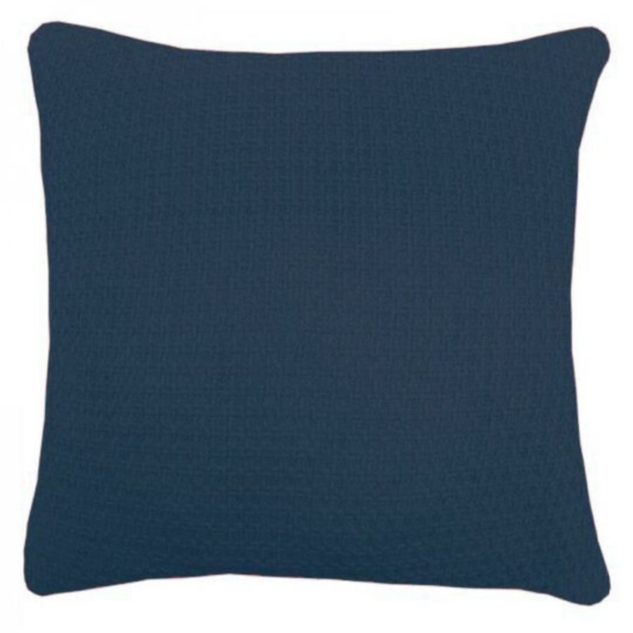 Living Home Zierkissenbezug Mykonos Cyan Baumwolle 45 cm 45 cm - Farbe: petrol - Zierkissenbezug