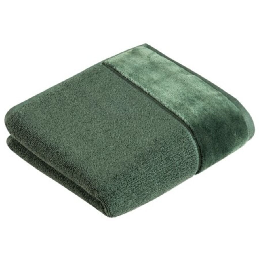Vossen Handtuch Pure Grün Baumwolle 50 cm 100 cm - Farbe: Green tea - Material: 100% Bio-Baumwolle - Handtuch
