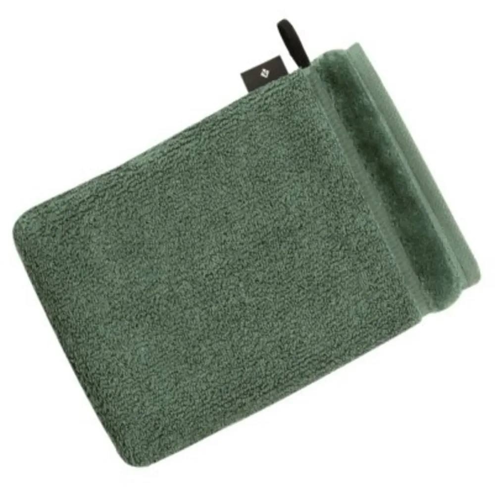 VOSSEN - Pure Waschhandschuh, 22X16CM, Ozeangrün