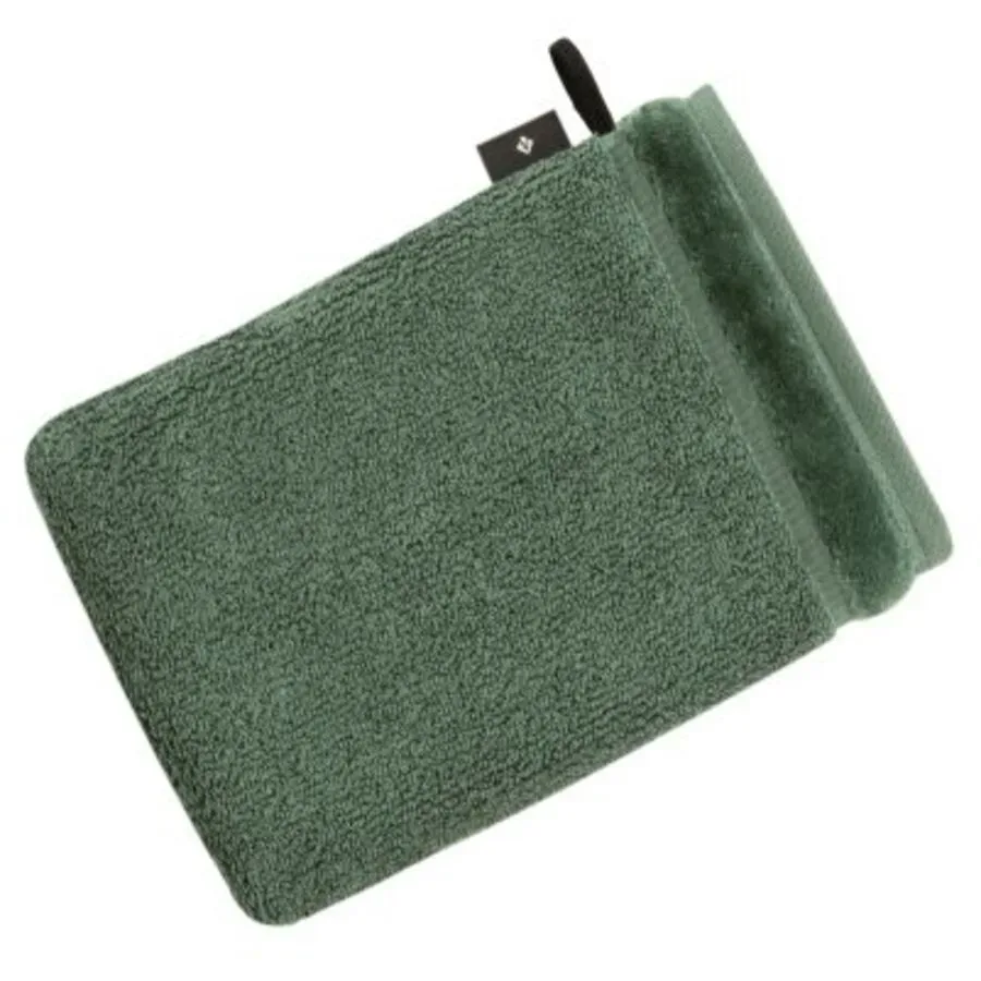 VOSSEN - Pure Waschhandschuh, 22X16CM, Ozeangrün