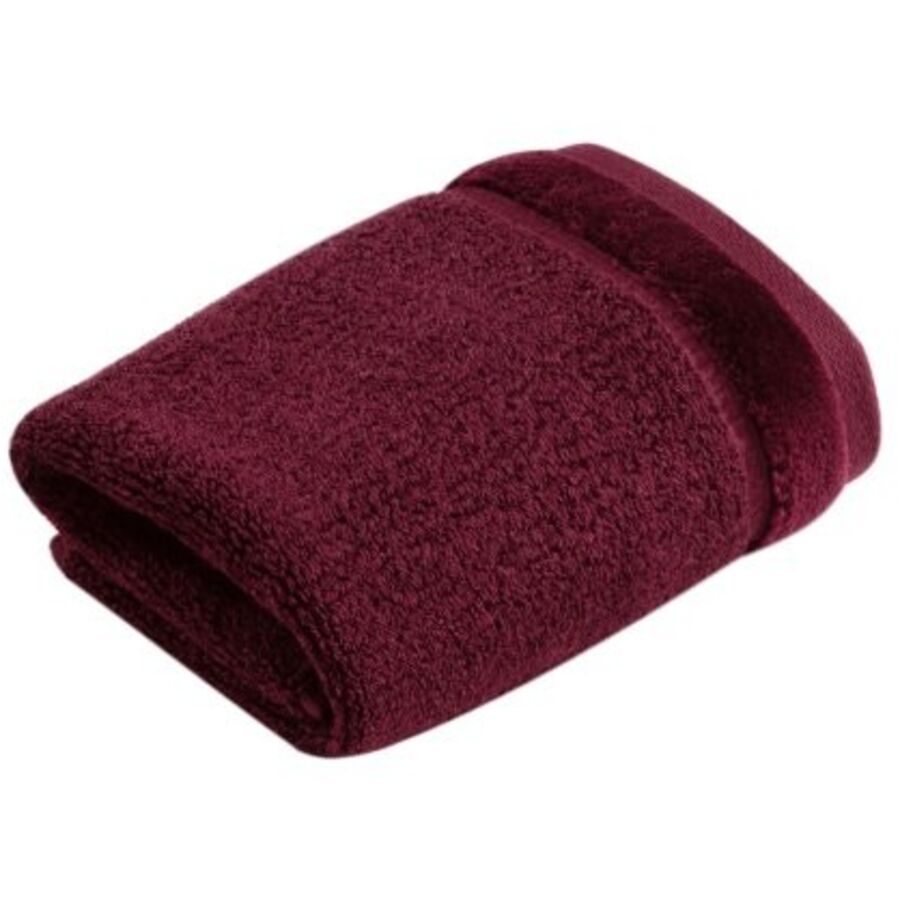 VOSSEN - Pure Waschlappen, 30 x 30 cm, Brombeere