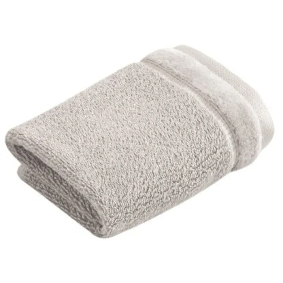 VOSSEN - Pure Waschlappen, 30 x 30 cm, Chrom