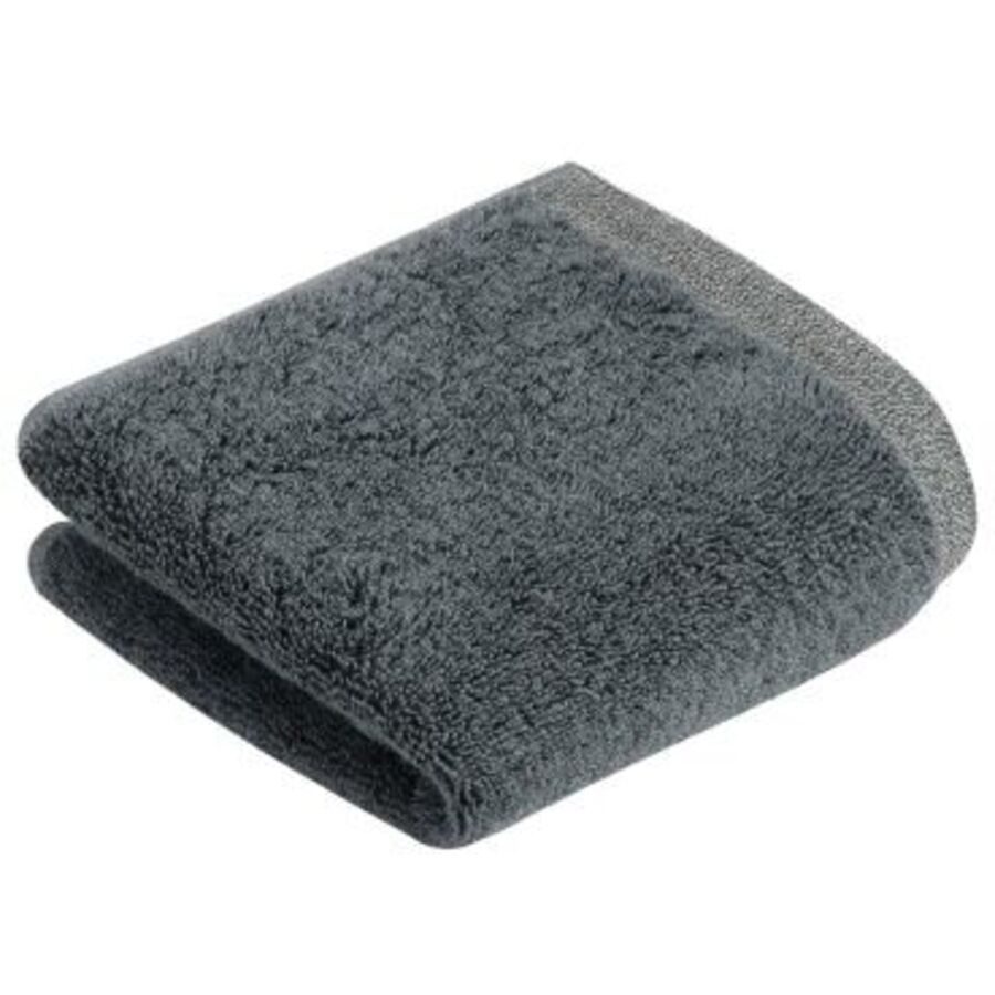 Bugatti Gästetuch Prato Grau Baumwolle 30 cm 50 cm - Farbe: Flanell - Gästetuch