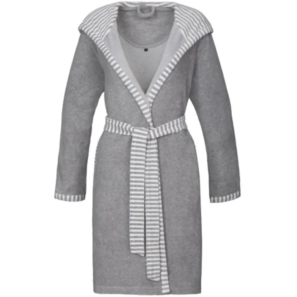 VOSSEN - Juno Bademantel, für Damen, Taubengrau, Größe XL