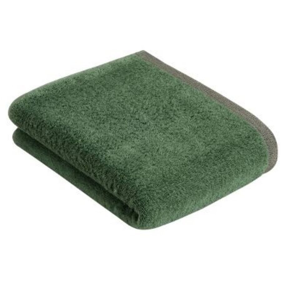 Bugatti Duschtuch Prato Grün Baumwolle 67 cm 140 cm - Farbe: Evergreen - Duschtuch