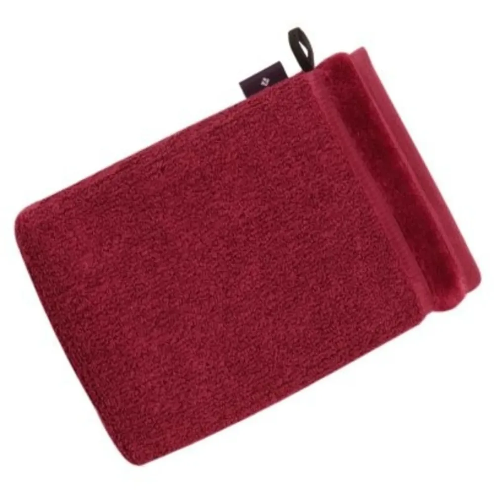 VOSSEN - Pure Waschhandschuh, 22X16CM, Schwarze Johannisbeere