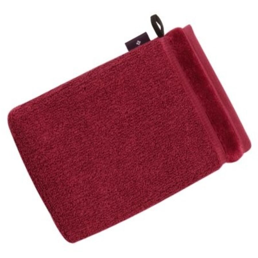 VOSSEN - Pure Waschhandschuh, 22X16CM, Schwarze Johannisbeere