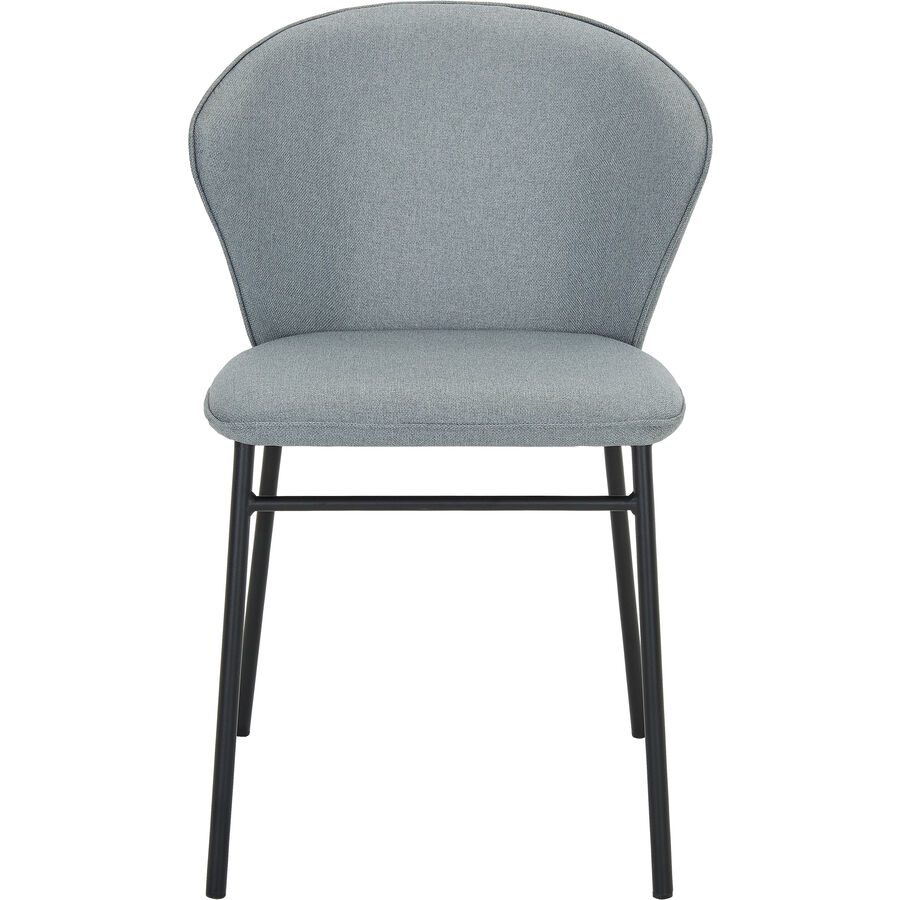 Stuhl Katie Cyan Stoff/Metall 70 cm - Farbe: Mint - Material: Stoff/Stahl - Stuhl