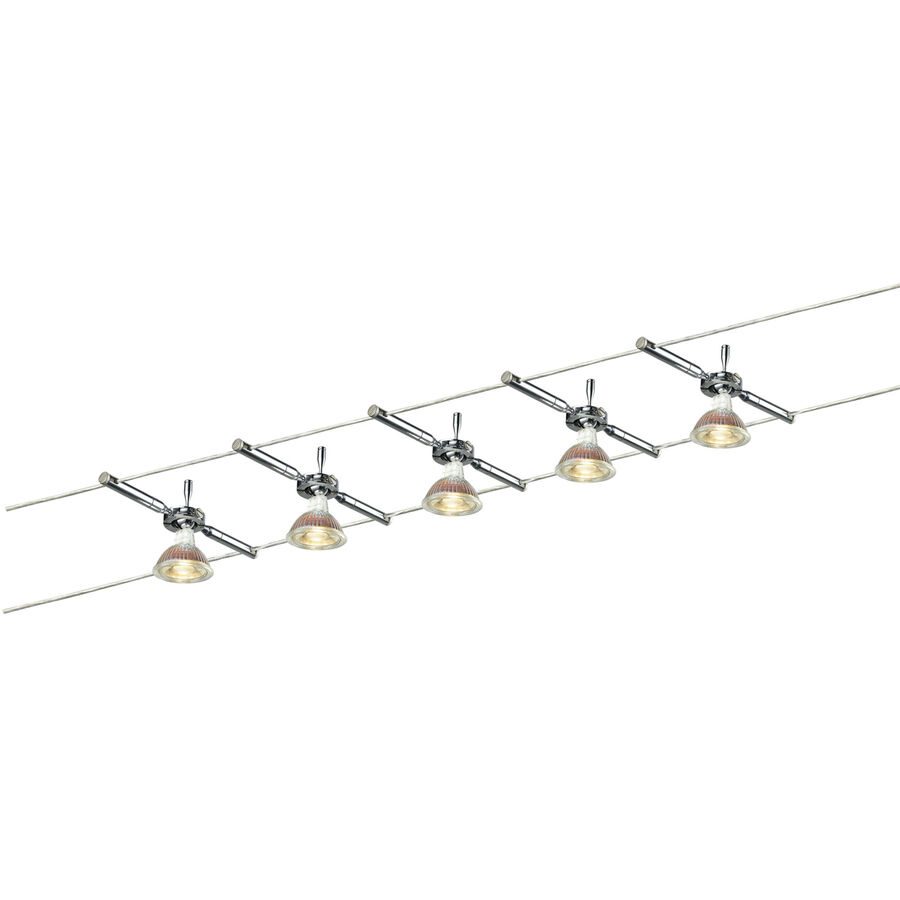 System Abal Silber/Grau Kunststoff/Metall 17.8 cm - Farbe: Silber/chrom - LED - Lichtfarbe: Warmweiss - Material: Metall/Kunststoff - System- LED