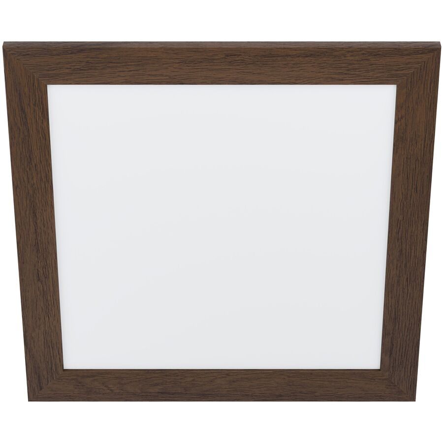Eglo Deckenlampe Piglionasso Braun/Weiss Stahl/Kunststoff 50 cm 50 cm - Farbe: Weiss/Dunkelbraun - LED - Lichtfarbe: Helles Neutralweiss - Material:
