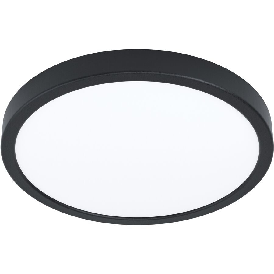 Eglo Deckenlampe Fueva 5 Schwarz/Weiss Stahl/Kunststoff 28.5 cm 2.8 cm - LED - Lichtfarbe: Warmweiss - Material: Kunststoff/Stahl - Deckenlampe- LED