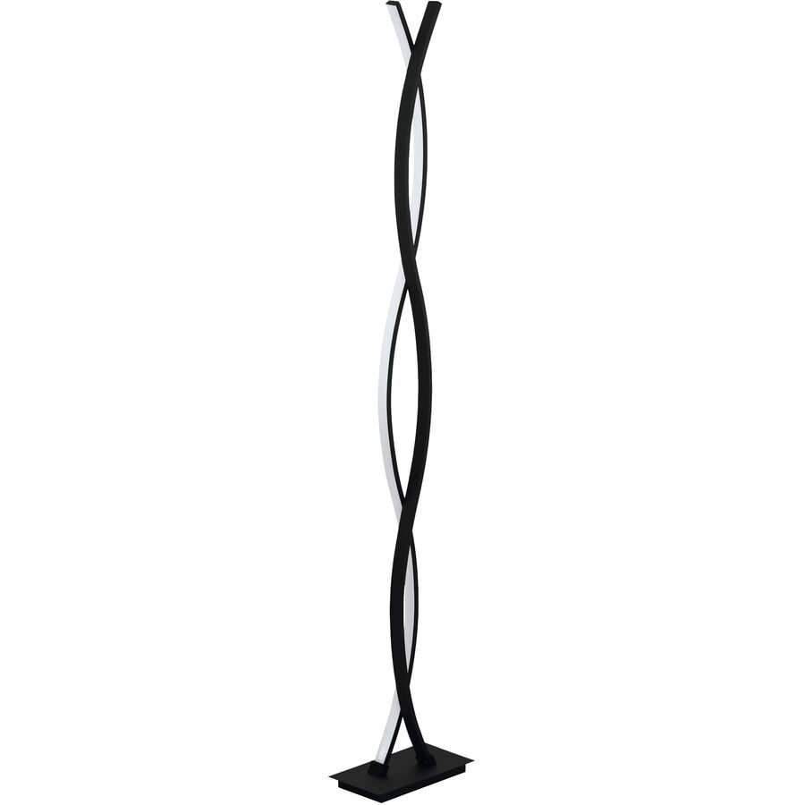 Eglo Stehlampe Lasana 3 Schwarz/Weiss Aluminium/Kunststoff/Stahl 13 cm 25 cm - LED - Lichtfarbe: Warmweiss - Material: Aluminium/Stahl/Kunststoff -