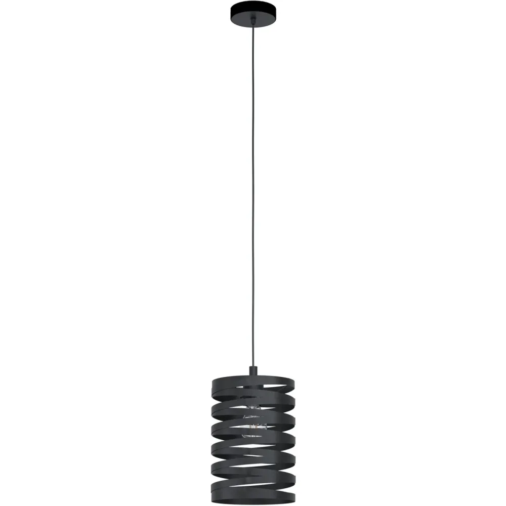 Eglo Pendellampe Cremella Schwarz Stahl 0 cm 0 cm - Pendellampe