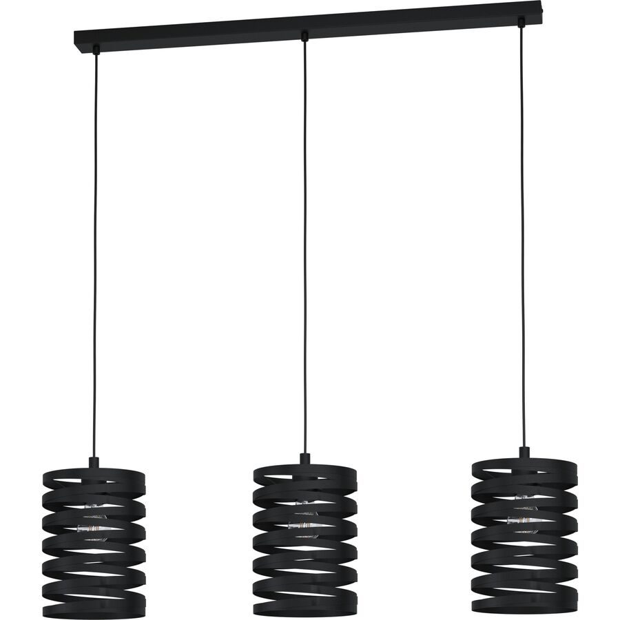 Eglo Pendellampe Cremella Schwarz Stahl 18 cm 94 cm - Pendellampe