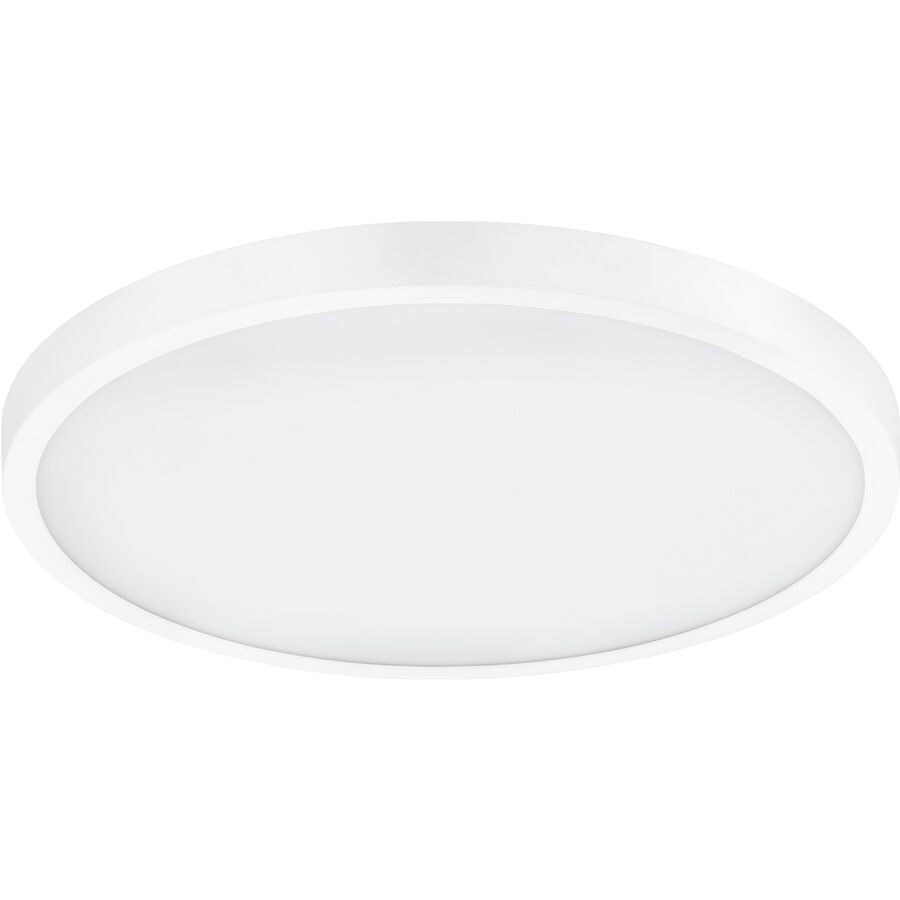 Eglo Deckenlampe Fueva 1 Weiss Aluminium/Kunststoff 40 cm 3 cm - LED - Lichtfarbe: Helles Neutralweiss - Deckenlampe- LED Energiesparlampe