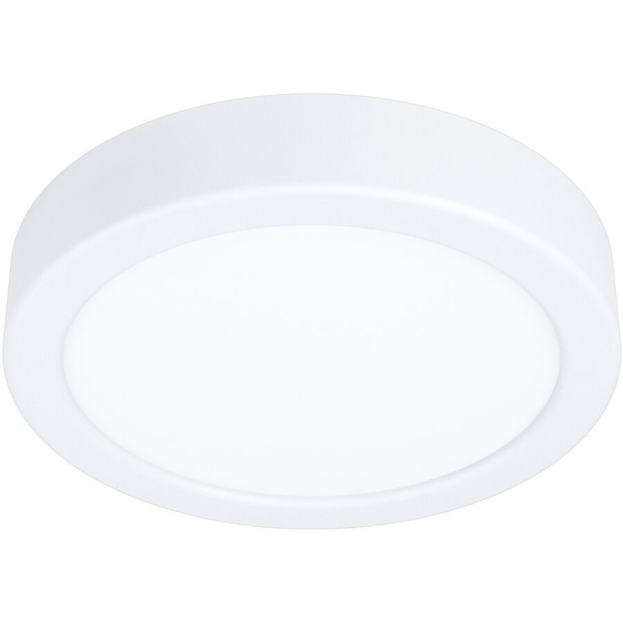 Eglo Deckenlampe Fueva 5 Weiss Stahl/Kunststoff 16 cm 2.8 cm - LED - Lichtfarbe: Helles Neutralweiss - Material: Kunststoff/Stahl - Deckenlampe- LED