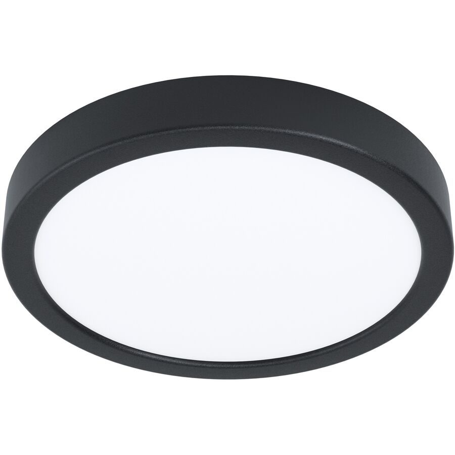 Eglo Deckenlampe Fueva 5 Schwarz/Weiss Stahl/Kunststoff 21 cm 2.8 cm - LED - Lichtfarbe: Helles Neutralweiss - Material: Kunststoff/Stahl -