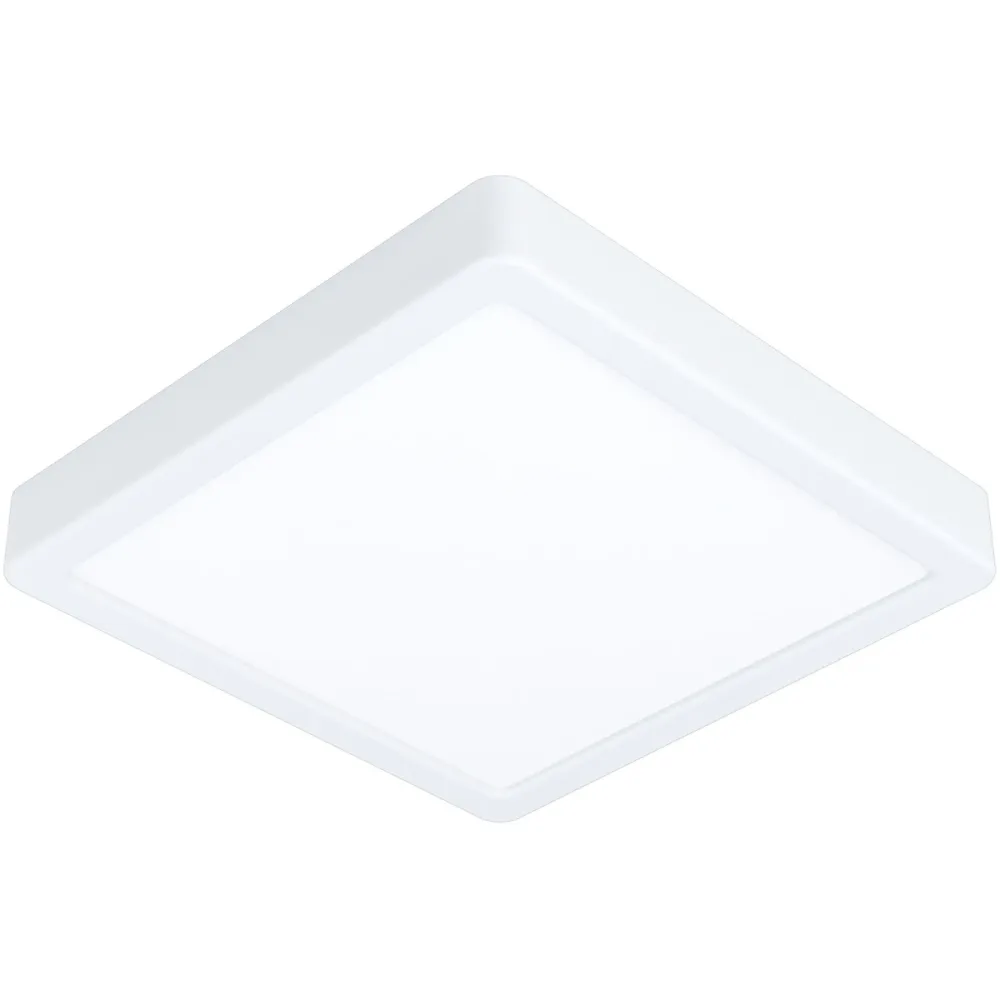 Eglo Deckenlampe Fueva 5 Weiss Stahl/Kunststoff 21 cm 2.8 cm - LED - Lichtfarbe: Helles Neutralweiss - Material: Kunststoff/Stahl - Deckenlampe- LED