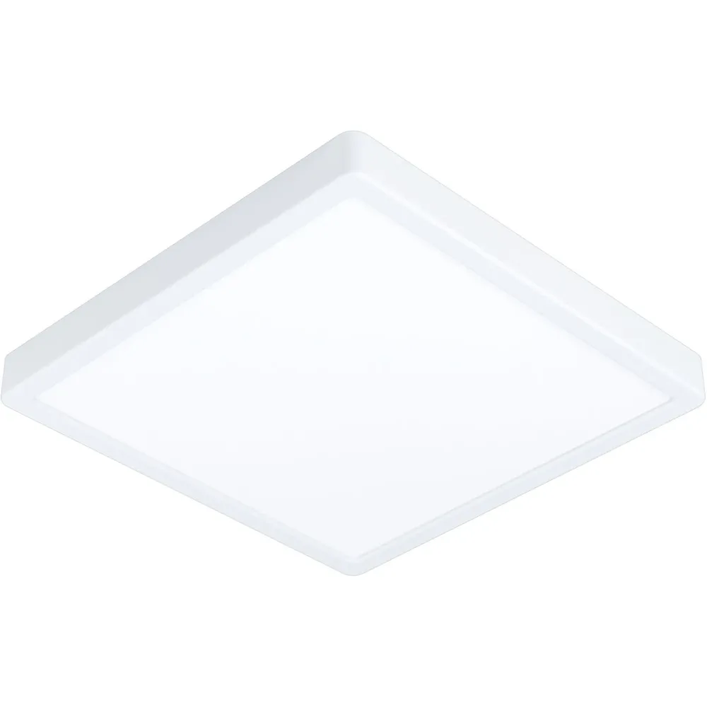 Eglo Deckenlampe Fueva 5 Weiss Stahl/Kunststoff 28.5 cm 2.8 cm - LED - Lichtfarbe: Helles Neutralweiss - Material: Kunststoff/Stahl - Deckenlampe- LED