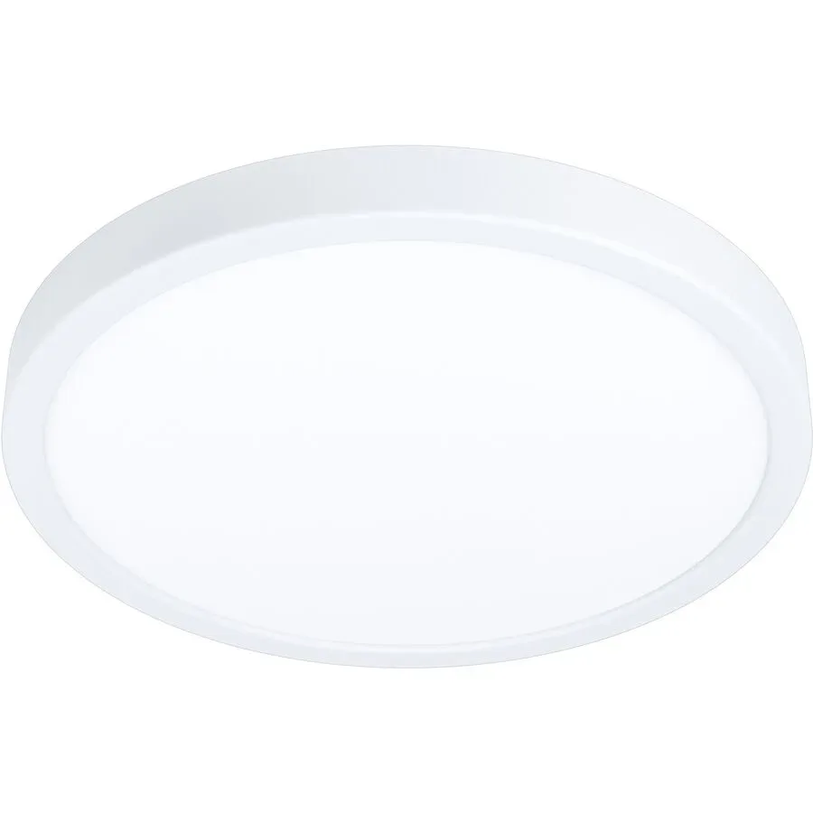 Eglo Deckenlampe Fueva 5 Weiss Stahl/Kunststoff 28.5 cm 2.8 cm - LED - Lichtfarbe: Warmweiss - Material: Kunststoff/Stahl - Deckenlampe- LED
