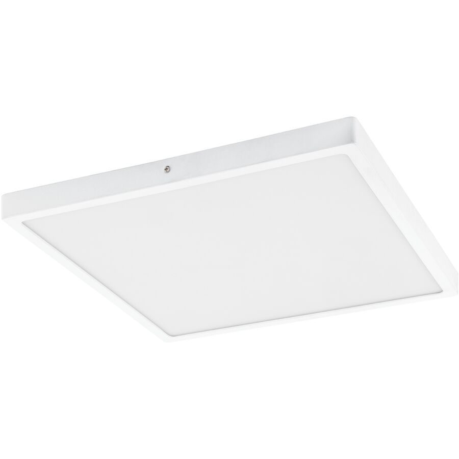 Eglo Deckenlampe Fueva 1 Weiss Aluminium/Kunststoff 40 cm 3 cm - LED - Lichtfarbe: Helles Neutralweiss - Deckenlampe- LED Energiesparlampe