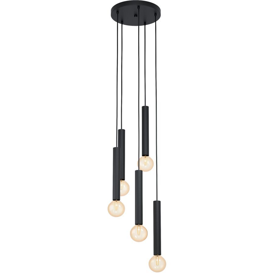 Eglo Pendellampe Cortenova Schwarz Stahl 0 cm 0 cm - Pendellampe