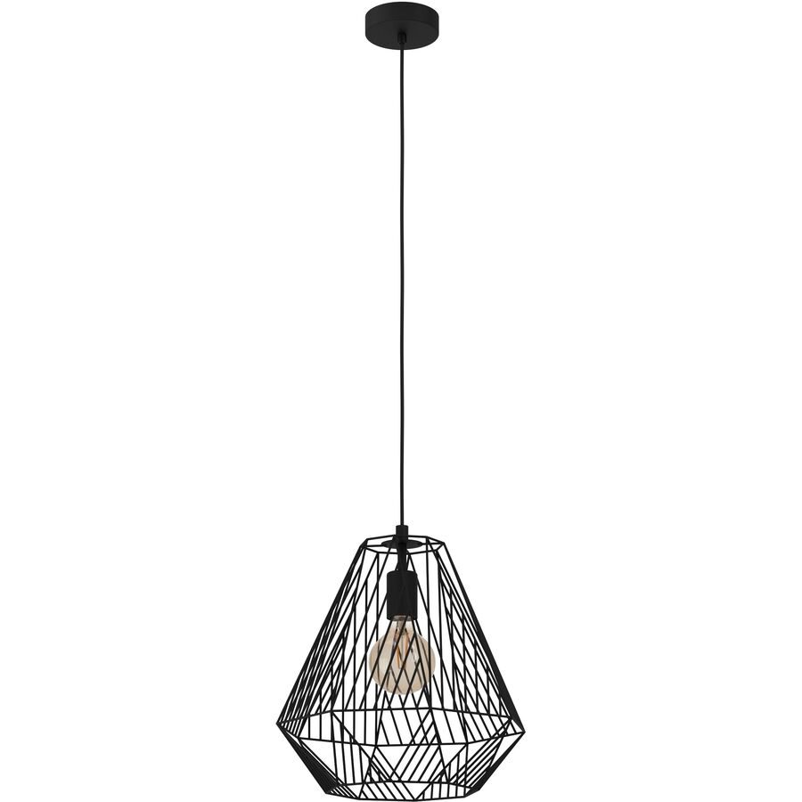 Eglo Pendellampe Stype Schwarz Stahl 0 cm 0 cm - Pendellampe