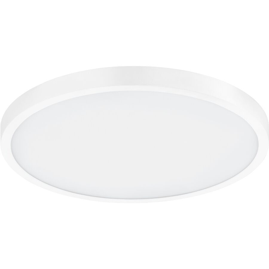 Eglo Deckenlampe Fueva 1 Weiss Aluminium/Kunststoff 40 cm 3 cm - LED - Lichtfarbe: Warmweiss - Deckenlampe- LED Energiesparlampe