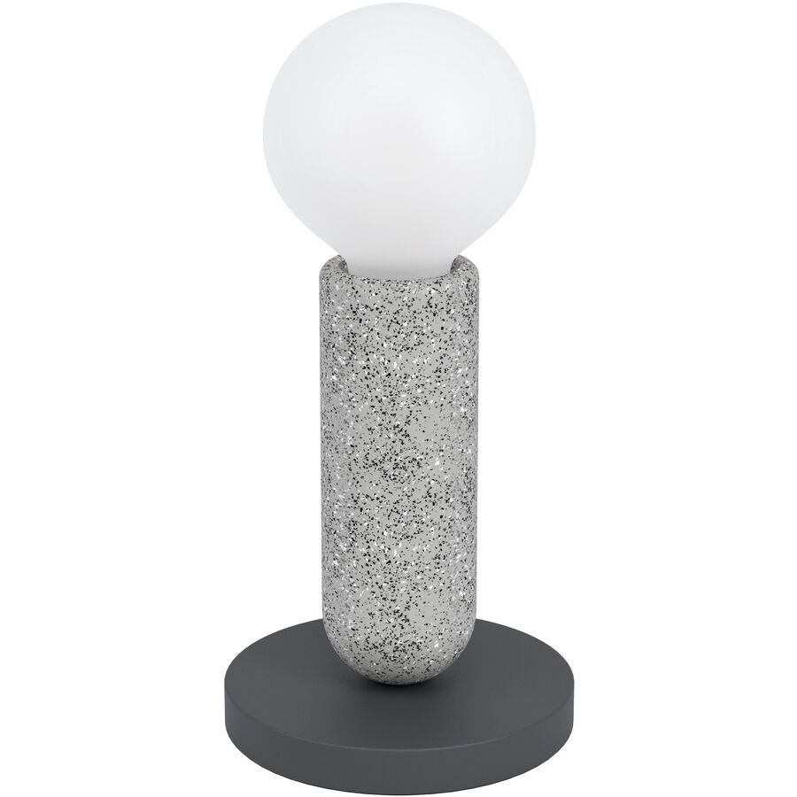 Eglo Tischlampe Giaconecchia Grau Stahl 0 cm 0 cm - Farbe: Anthrazitgrau - Tischlampe