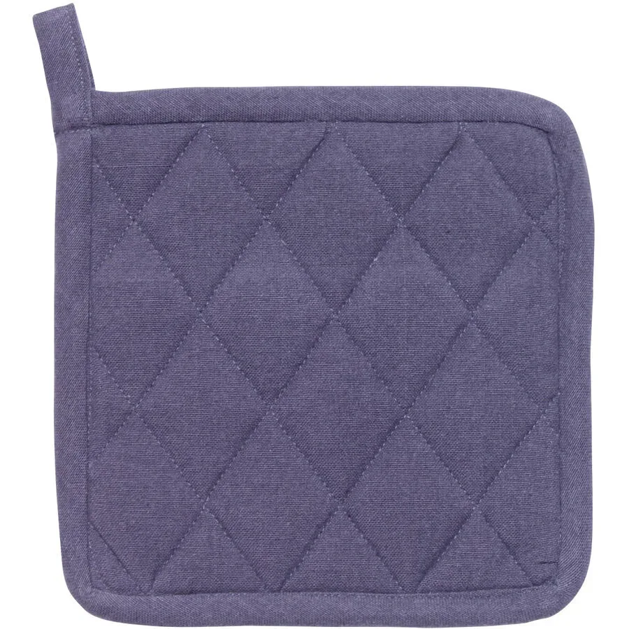 Topflappen Amalfi Blau Baumwolle 20 cm 20 cm - Topflappen