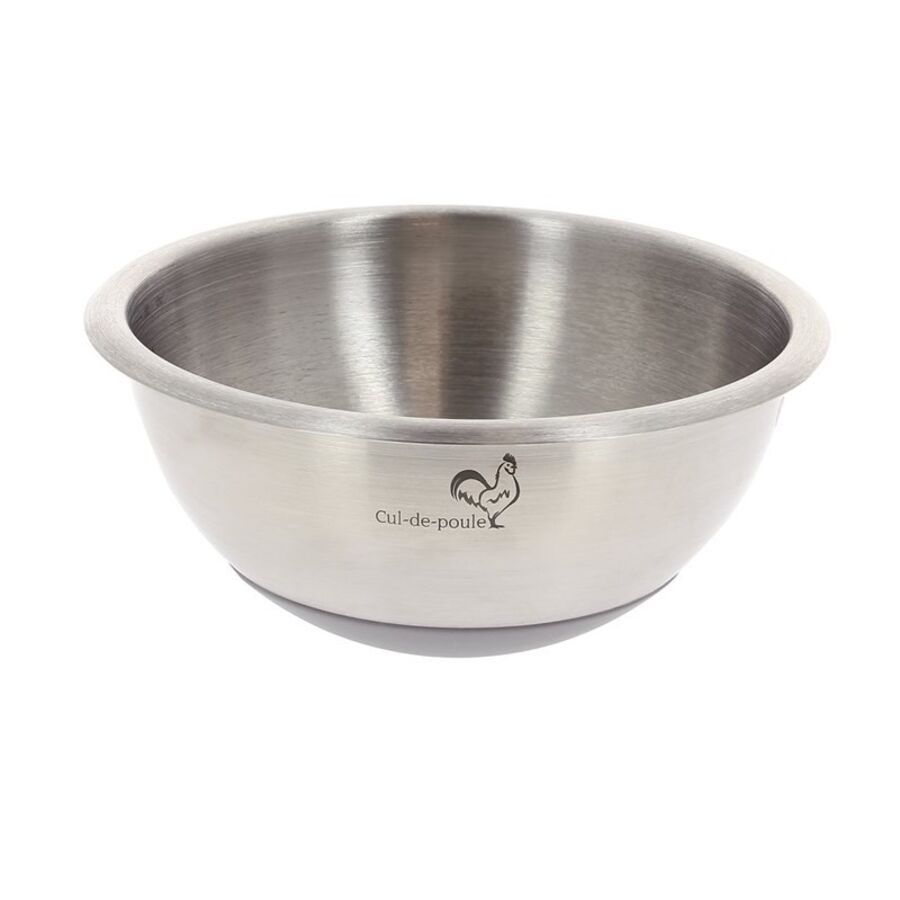 de BUYER - Schlagschüssel rund Ø 16cm, Boden silikonbeschichtet, One Size