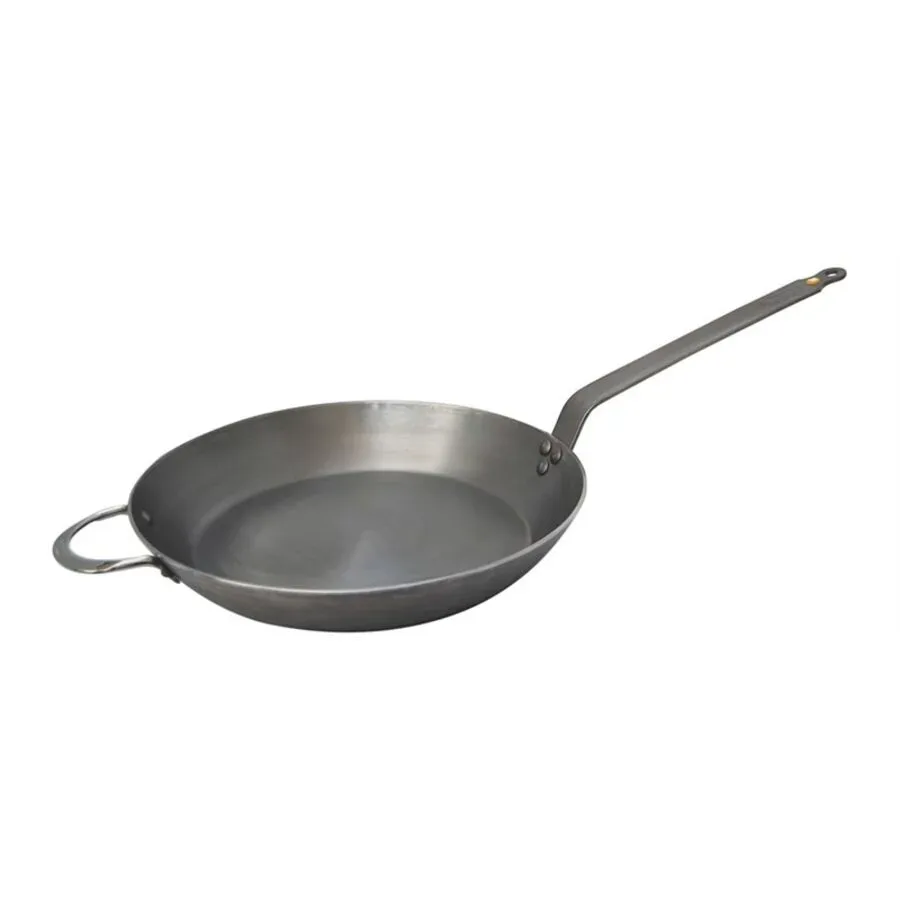 De Buyer Bratpfanne Mineral B Grau Blech/Stahl 32 cm 4.5 cm 32 cm - Material: Stahlblech - Bratpfanne