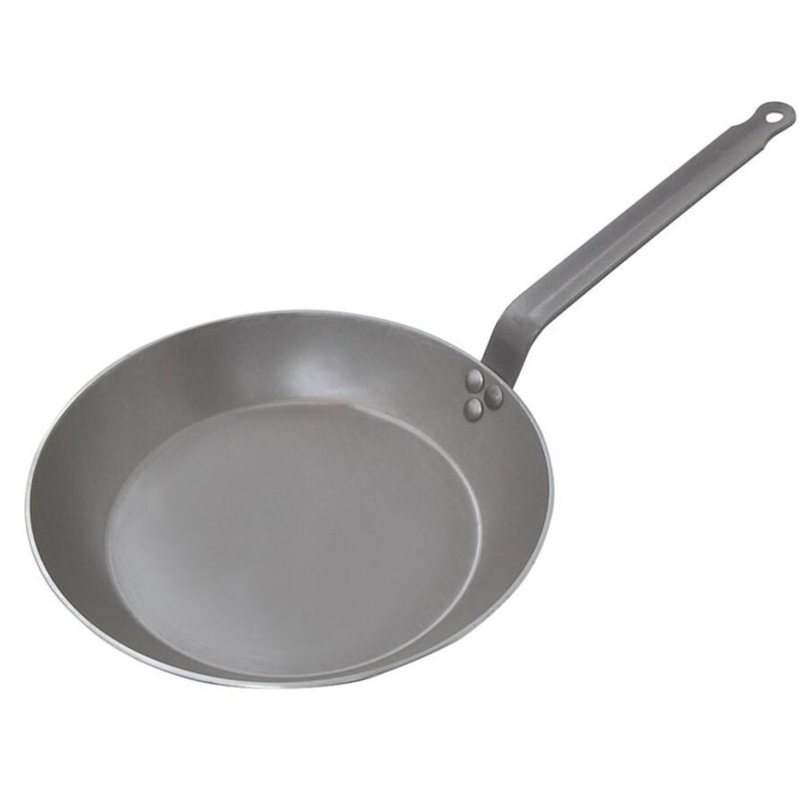 De Buyer Bratpfanne Carbone Plus Silber Blech/Stahl 22 cm 4 cm 22 cm - Material: Stahlblech - Bratpfanne