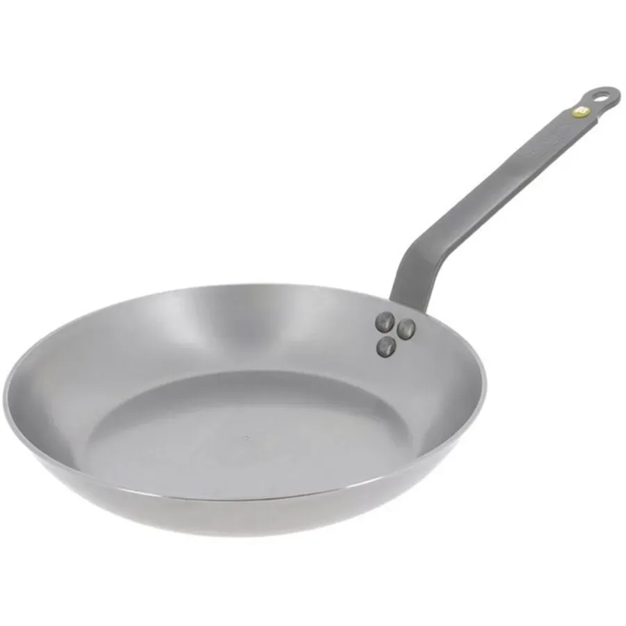 De Buyer Bratpfanne Mineral B Silber Blech/Stahl 28 cm 4 cm 28 cm - Material: Stahlblech - Bratpfanne