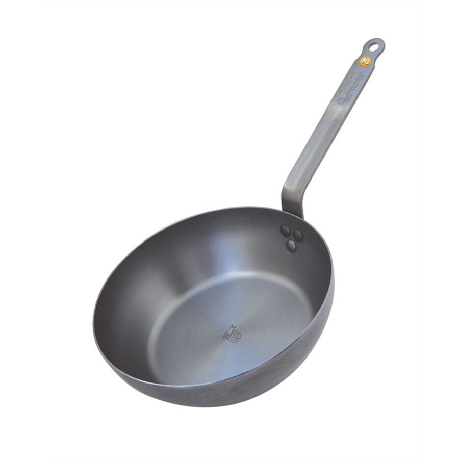 De Buyer Bratpfanne Mineral B Grau Blech/Stahl 28 cm 8.7 cm 28 cm - Material: Stahlblech - Bratpfanne