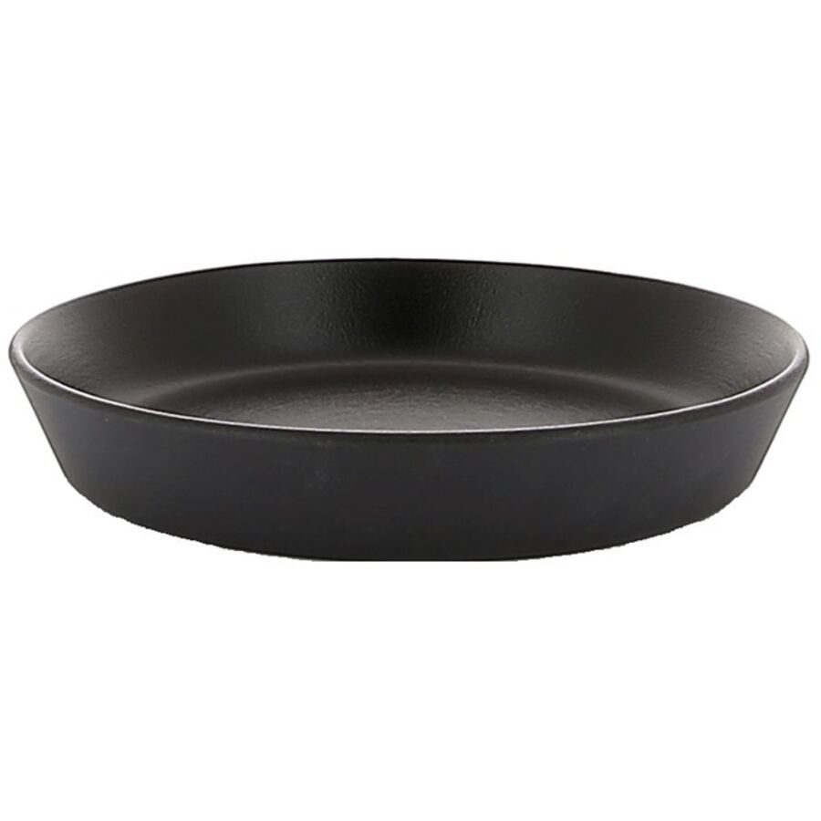 Revol Schüssel Equinoxe Schwarz Porzellan 14 cm 2.5 cm - Farbe: schwarz matt - Schüssel