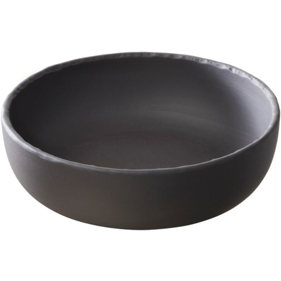 Salatschüssel Revol Schwarz Porzellan 17 cm 5.5 cm - Farbe: schiefer - Salatschüssel