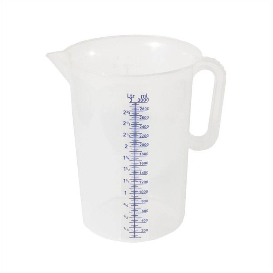 Messbecher Aps Transparent Kunststoff 5 l - Material: Polypropylen - Messbecher
