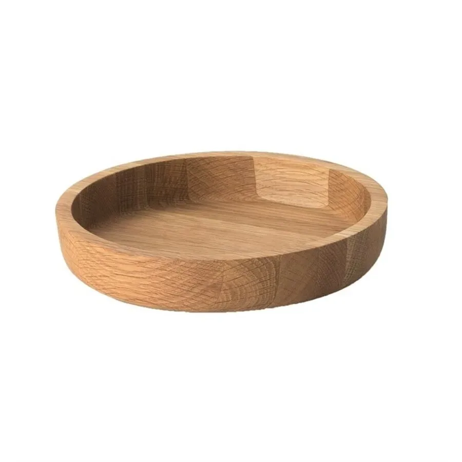 Schale Continenta Braun Holz 20 cm 4.3 cm - Material: Eiche