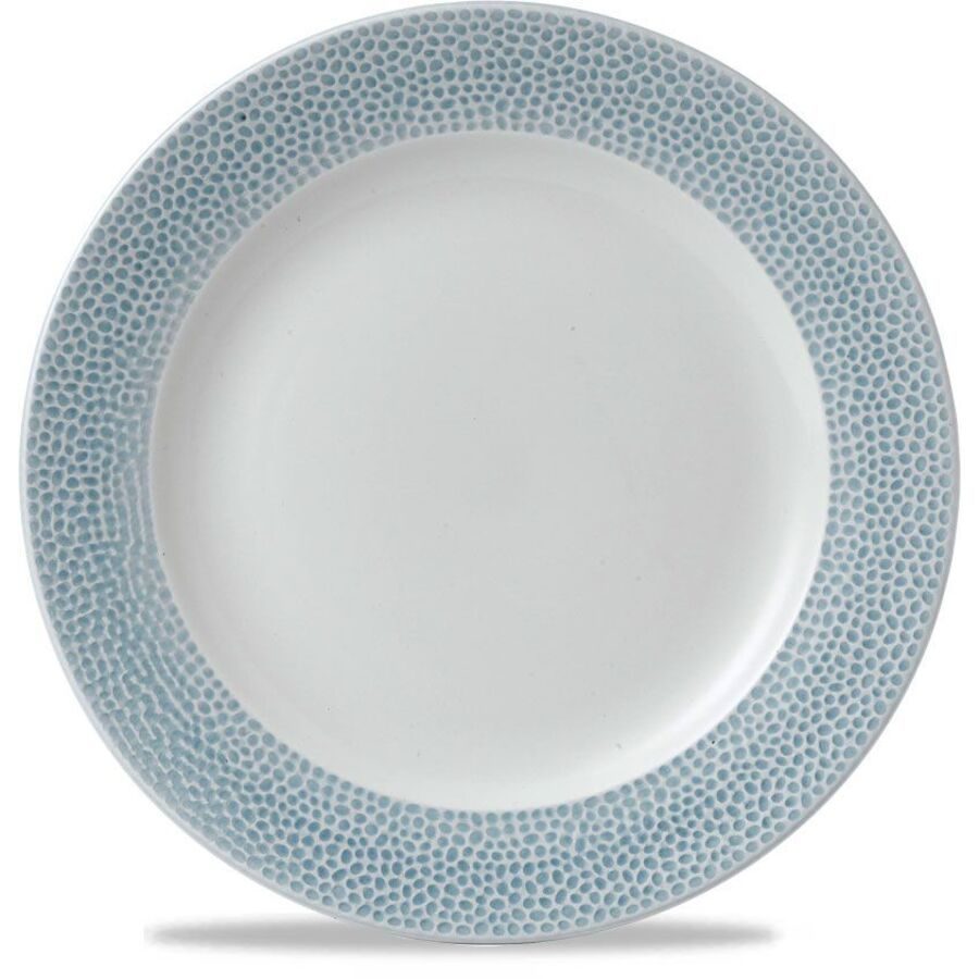 Churchill Teller Isla Blau Porzellan 26.1 cm - Farbe: meeresblau - Teller