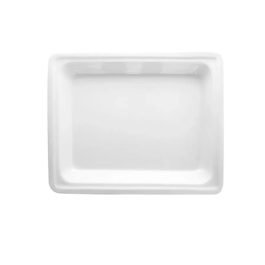 Lagotto Schale Buffet GN Weiss Porzellan 32.5 cm 4 cm - Schale