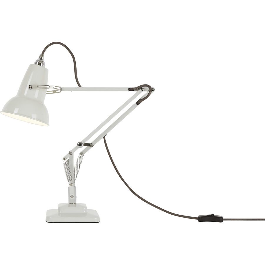 ANGLEPOISE Bürolampe Original 1227 Weiss Aluminium/Eisen 15 cm 49 cm - LED - Lichtfarbe: Extra warmweiss - Bürolampe- LED Energiesparlampe