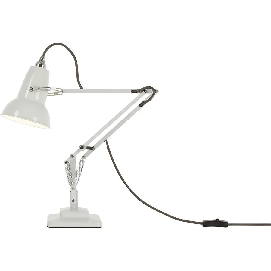 ANGLEPOISE Bürolampe Original 1227 Weiss Aluminium/Eisen 15 cm 49 cm - LED - Lichtfarbe: Extra warmweiss - Bürolampe- LED Energiesparlampe